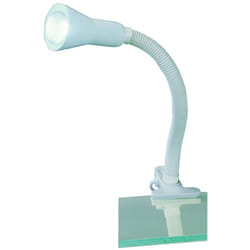Iperbriko - Lampada da Scrivania Flexo Bianco 1xE14 Con Pinza Trio Lighting