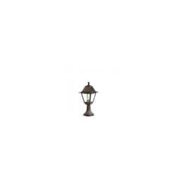 Iperbriko - Lampada da esterno in alluminio pressofuso con diffusori in vetro trasparente - Altezza max 170mm nero