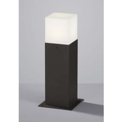 Iperbriko - Lampioncino Squadrato da Giardino Hudson Antracite Led E14 Trio Lighting