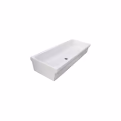 Lavabo a canale in ceramica 90x45x20 cm Il lavabo a canale in ceramica DianFlex è la scelta perfetta per aggiungere un tocco  ...