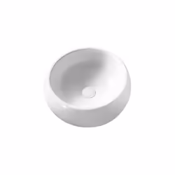 In ceramica. Installazione ad appoggio. Altezza cm. 15. Senza troppo pieno. Fornito senza piletta. Pilette in ceramica abbina ...