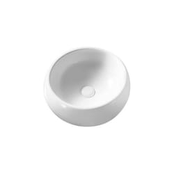 Lavabo da appoggio LA37, bianco