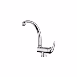 Rubinetteria con cartuccia diam. 40 . Con canna tubo pieghevole per installazione sottofinestra (DianFlex) La rubinetteria co ...