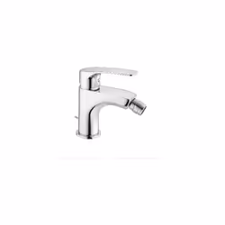 Rubinetteria con cartuccia diam. 35 mm. Miscelatore bidet completo di: snodo e aeratore M16x1; set 2 flessibili inox 3/8"G. C ...
