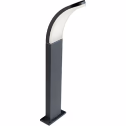 Struttura in pressofusione di alluminio. Diffusore in termoplastico opalino. Equipaggiato con LED SMD 2835. Temperatura di co ...