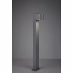 Il palo da esterno KONGO di Trio Lighting è composto da una struttura in alluminio pressofuso finitura antracite. E' possibil ...