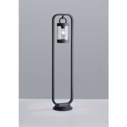 Il palo da esterno S AMBESI di Trio Lighting è realizzata in alluminio pressofuso finitura antracite con diffusore a forma di ...