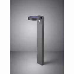 Il palo da esterno POSADAS di Trio Lighting è composto da un corpo in acciaio inox di colore antracite con diffusore rotondo, ...