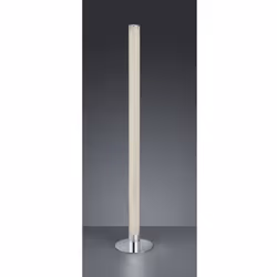 La piantana LEIA di Trio Lighting è composta da una struttura in metallo cromato e diffusore tubolare in acrilico trasparente ...
