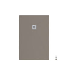Piatto doccia rettangolare Sabbia 70x80 cm