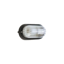 Iperbriko - Plaf.Grande E27 linea industriale ovale nero
