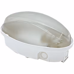 Protezione IP65. Potenza 12 W, 4000 K, 1050 lumen, dimensione cm 21,5x12,5x11.