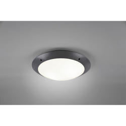Iperbriko - Plafoniera Da Esterno Camaro Antracite IP54 Ø33 cm Trio Lighting
