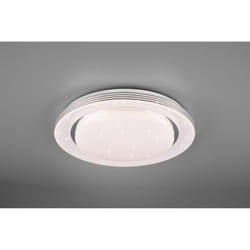 Plafoniera Disco Moderna Atria Led 22w Dimmer Effetto Stelle Bianco Trio Lighting