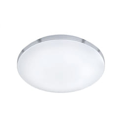 Iperbriko - Plafoniera Led IP44 Dimmerabile Apart Bianco Ø35 cm Trio Lighting