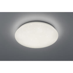 Plafoniera Led IP44 Dimmerabile Potz Bianco Glitter Ø50 cm Trio Lighting