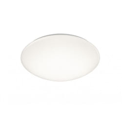 Iperbriko - Plafoniera Led IP44 Dimmerabile Putz Bianco Ø37 cm Trio Lighting