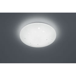 Plafoniera Moderna IP44 Led Dimmerabile Achat Ø50 cm Bianco Trio Lighting