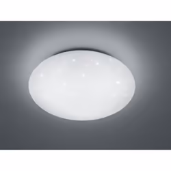 La lampada da soffitto LUKIDA di Trio Lighting ha una struttura rotonda realizzata interamente in plastica bianca con effetto ...