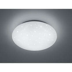 Plafoniera Moderna Led Lukida Bianco Effetto Stelle Scintillanti Trio Lighting