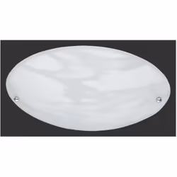 La plafoniera da soffitto LANA di Trio Lighting presenta un diffusore stondato in vetro sabbiato finitura alabastro. È possib ...
