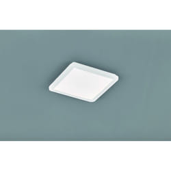 Plafoniera Quadrata Camillus Led Dimmerabile Bianco IP44 30x30 cm Trio Lighting