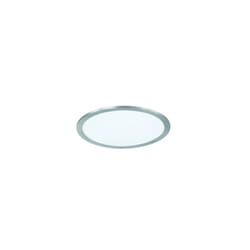 Plafoniera Rotonda Griffin Led Dimmerabile Rgbw Nichel Ø30 cm Trio Lighting