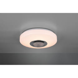 Plafoniera Rotonda Moderna Led rgb Bluetooth Maia Ø33 cm Bianco Trio Lighting