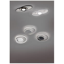 Plafoniera Zibal Bianco Spirale Led 22w Dimmerabile Ø39 cm Trio Lighting