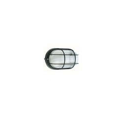 Iperbriko - Plafoniera in alluminio pressofuso con diffusore in vetro stampato - Altezza lampada: 170mm - Potenza massima: 100W nero
