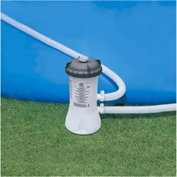 Adatta per piscine con ø da 305 fino a 366 cm. Tubi da ø 32 mm. 45 watt. Tensione 220V.