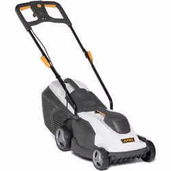 A spinta. E' ideale per giardini complessi di media dimensione. Ultracompatto, capacità del cesto di raccolta 35 lt. Altezze  ...