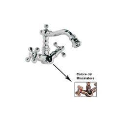 Rubinetto miscelatore da bidet finitura rame antico EFFEZ
