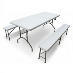 Set Birreria in Hdpe Cm.183 x 76 x 74h