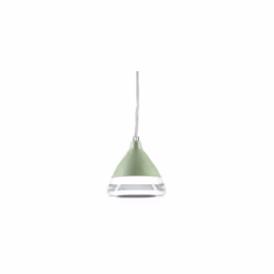 Sospensione con struttura in alluminio pressofuso. Illuminazione a LED 230V con alimentatore integrato. Luce diretta con diff ...