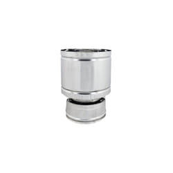 Terminale antivento in acciaio inox - Diametro 200x250
