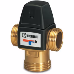 Serie VTA322 idonea per la distribuzione dell'acqua calda sanitaria, completa di dispositivo antiscottatura. Range di tempera ...