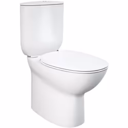 In porcellana bianco. Fissaggi inclusi. Confezione scatolata. Vaso fornito senza cassetta e copriwater.