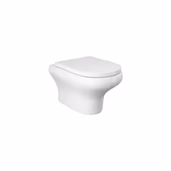 In porcellana bianco, completo di fissaggi. Confezione scatolata. Vaso fornito senza copriwater. Disponibile con smalto antib ...