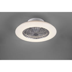 Ventilatore Lampadario Led Dimmerabile Stralsund Alluminio Trio Lighting