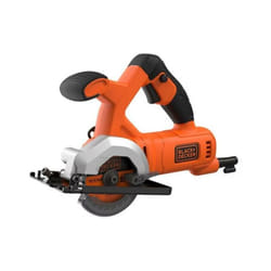 Black e Decker mini sega circolare 400w 85 mm con due lame in dotazione Bes510-Qs