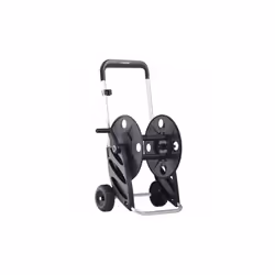 Carrello avvolgitubo Silver-Al da montare con telaio in alluminio Disassemblato in kit di facile montaggio e senza l'uso di a ...