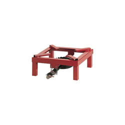 Iperbriko - Fornellone Quadro Bruciatore Ghisa Tubolare Piatto Vern Cm 40X40