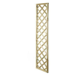 Iperbriko - Griglia da giardino Rettangolare in legno Naturale 40x h180 cm