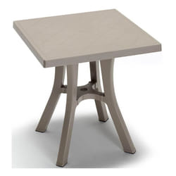 Tavolino da esterno 70x70 tortora