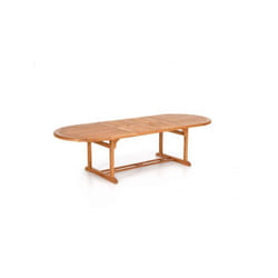Tavolo Allungabile in Legno di Eucalipto 180/240 x 100 cm
