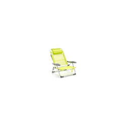 Spiaggina Relax Pieghevole in Textilene Lemon - Dimensioni: 104x60xH71 cm
