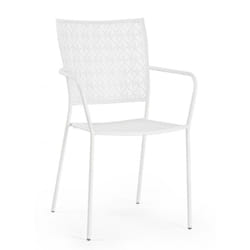4x Sedia C-Br Lizette Bianco
