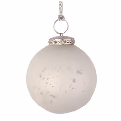 4X Sfera Vt Elegantia Bianco Op D80 Vetro 95% E Metallo 5% Caratteristiche Materiale: Vetro e Metallo