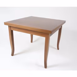 Tavolo quadrato allungabile noce 90x90 Verona Scopri il nostro tavolo quadrato allungabile Verona, realizzato con una struttu ...